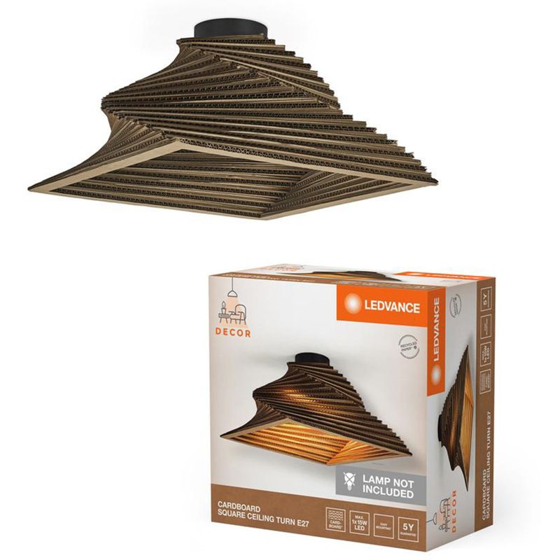 Lampa Wisząca Decor Ledvance Lampa Dekoracyjna E27 Karton Brązowy 1 szt.