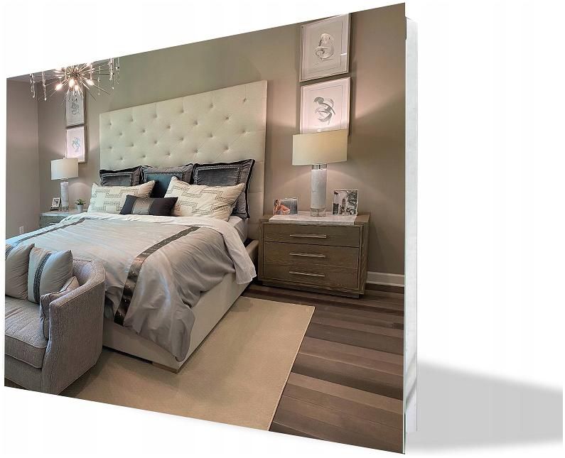 Lustro Łazienkowe stylowelustro prostokątne 120CMx100CM 1szt.