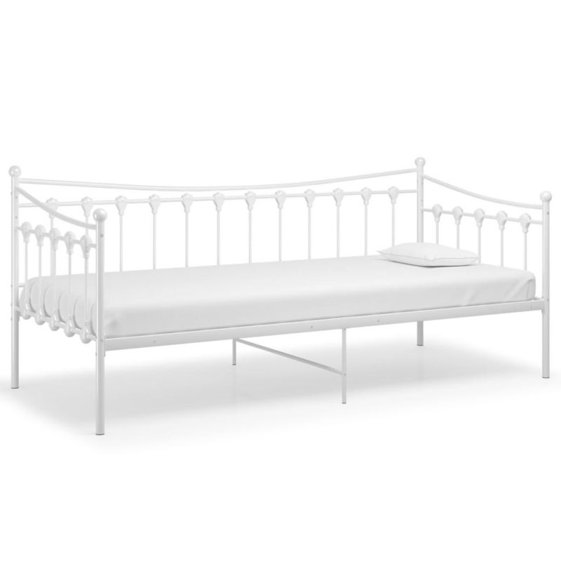 Łóżko metalowe WaszeMeble 90x200 cm biała WM-324756 1 szt.