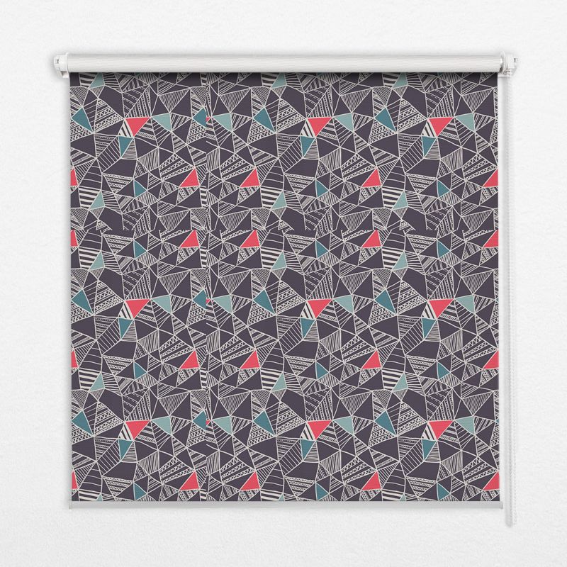 Roleta Wzorzysta Tulup 130x140 cm Wzór Montaż do ściany/sufitu 1 szt.