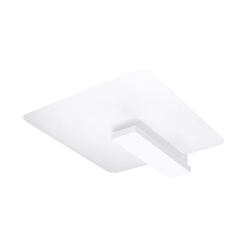 Plafon Pure Lume NORKKA kwadratowy 40 cm biały 2xE27x15W IP20 - 1 szt.