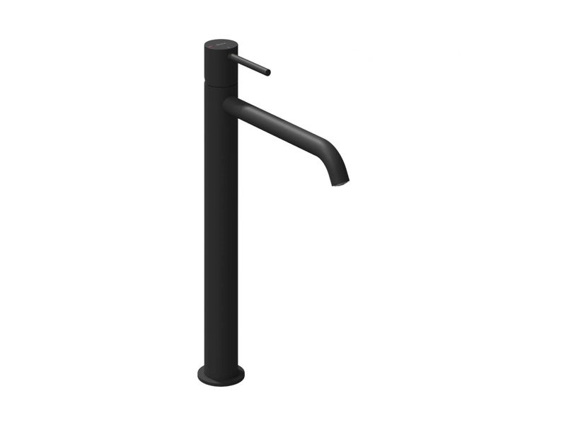 Bateria umywalkowa Ravak stojąca Espirit BeCool EL 015.21BLM 340 mm bez korka, czarny mat 1 szt