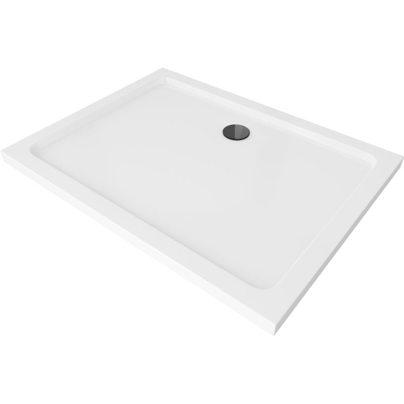 Brodzik prostokątny Mexen Flat biały 140x80 cm 1 szt.