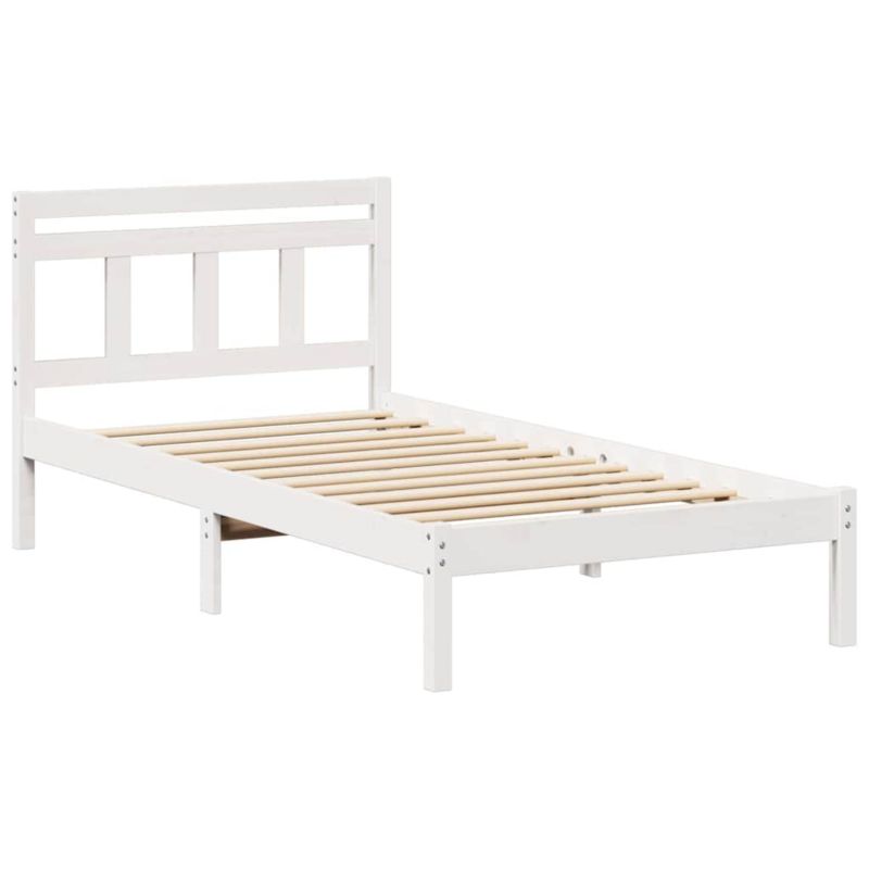 Rama łóżka WaszeMeble 90x190 cm Biały sosna WM-872354 1 szt.