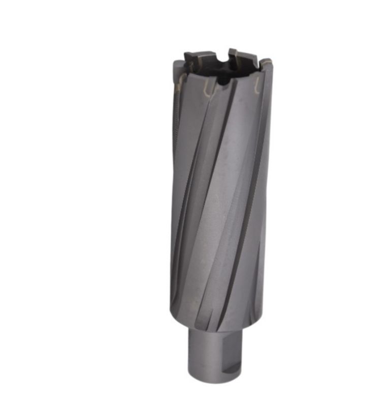 Frez trepanacyjny do metalu z węglika spiekanego Kormax 35x75mm z uchwytem Weldon (TCTAC3575) - 1 szt.