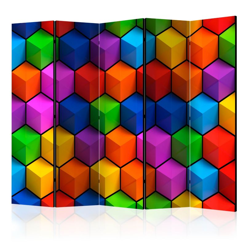 Parawan dwustronny Artgeist 3D 225x172 cm 3D 1 szt