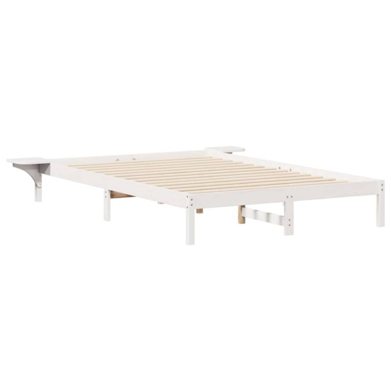 Łóżko Drewniane WaszeMeble 140x210 cm Białe WM-873227 1 szt.