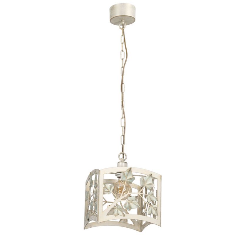 Lampa wisząca Luminex Provence chromowana-srebrna 1xE27x15W IP20 wym:94x25x25cm - 1 szt.