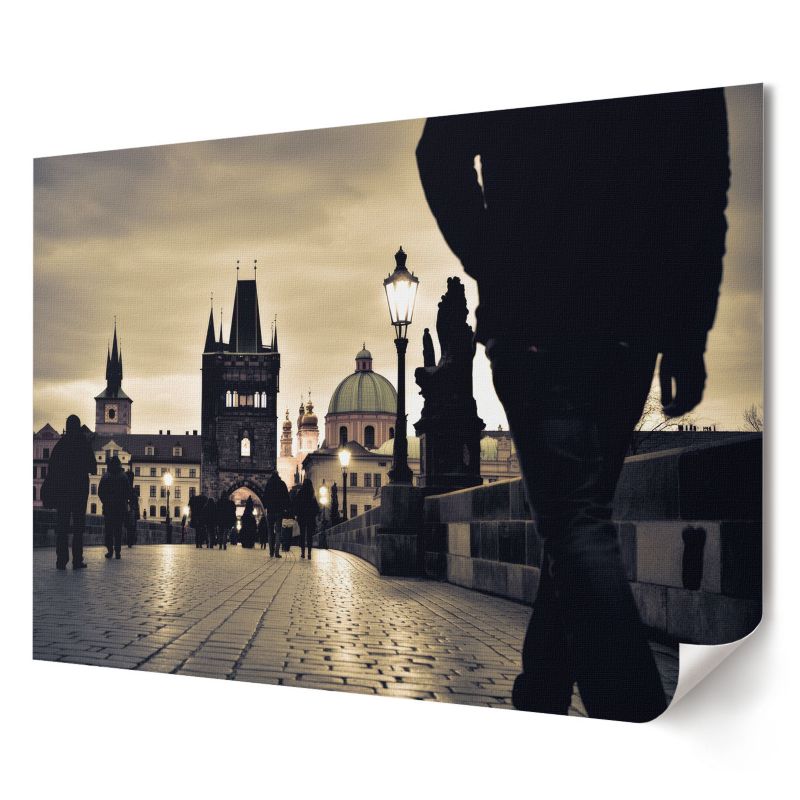 Plakat na ścianę Wallfluent Format A1 Zabytkowe miasto Artysta Illusion 1 szt.