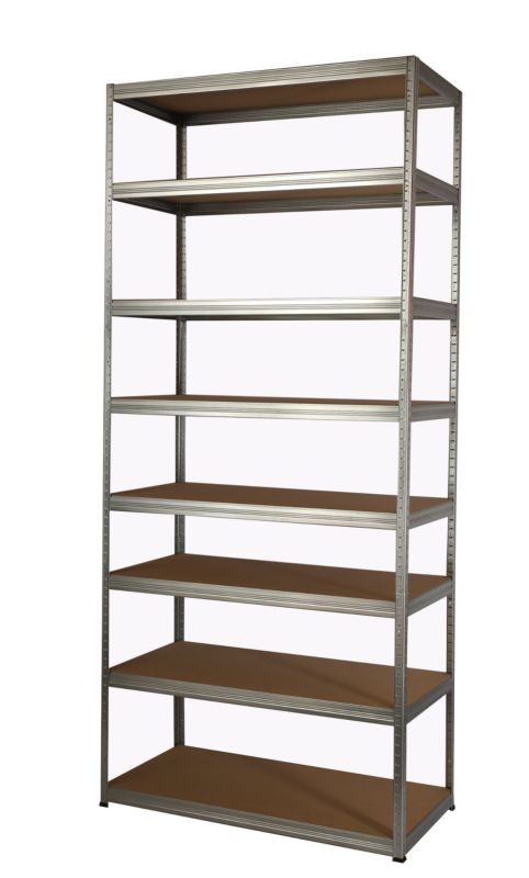 Regał metalowy MODO24 magazynowy ocynkowany helios 270x120x60cm 8 półek po 350 kg 1 szt.