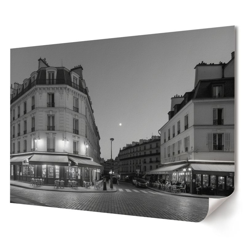 Plakat na ścianę Wallfluent Format A4 Nocne miasto Artysta Illusion 1 szt.