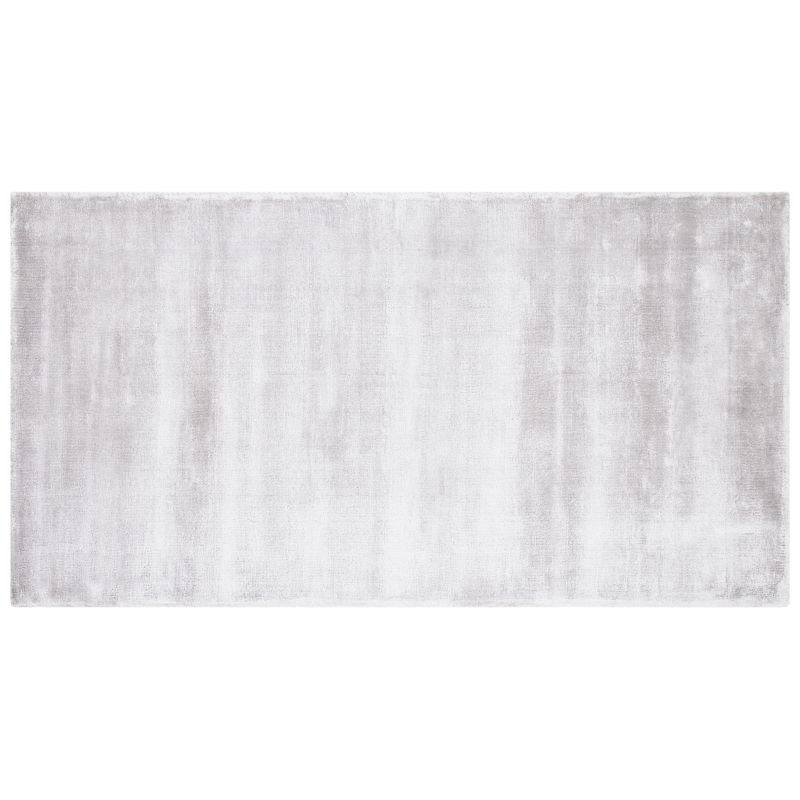 Dywan Gesi ii Jasnoszary 80 x 150 cm Wiskoza 1 szt.