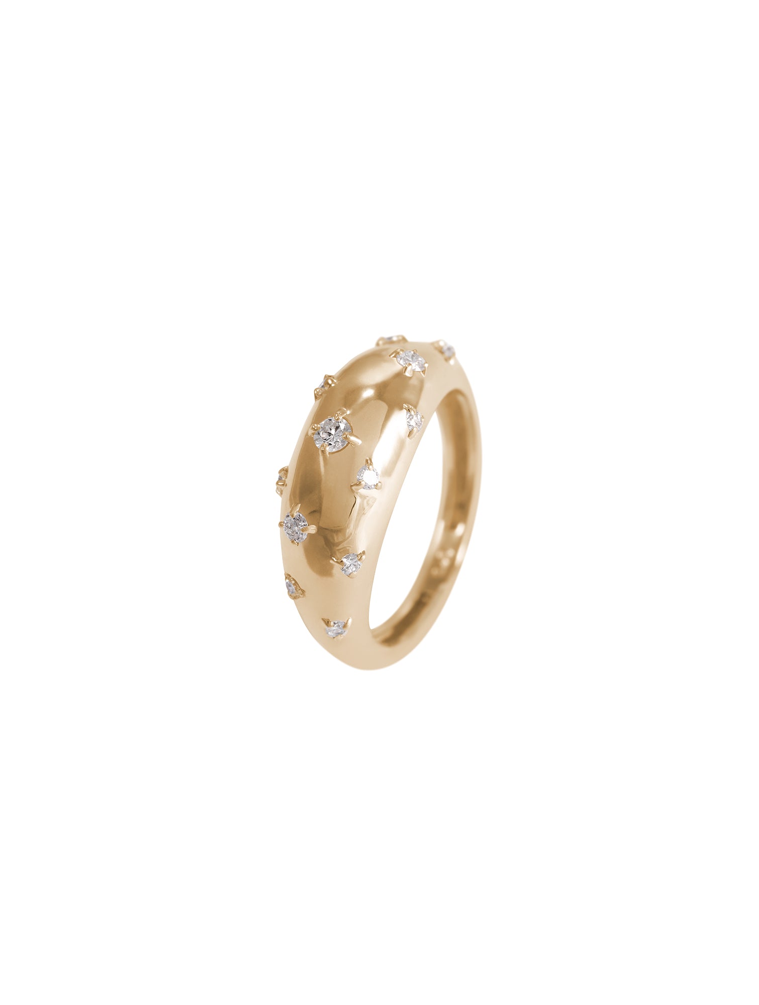 Mystic Diamond Signet - sygnet z diamentami, 10