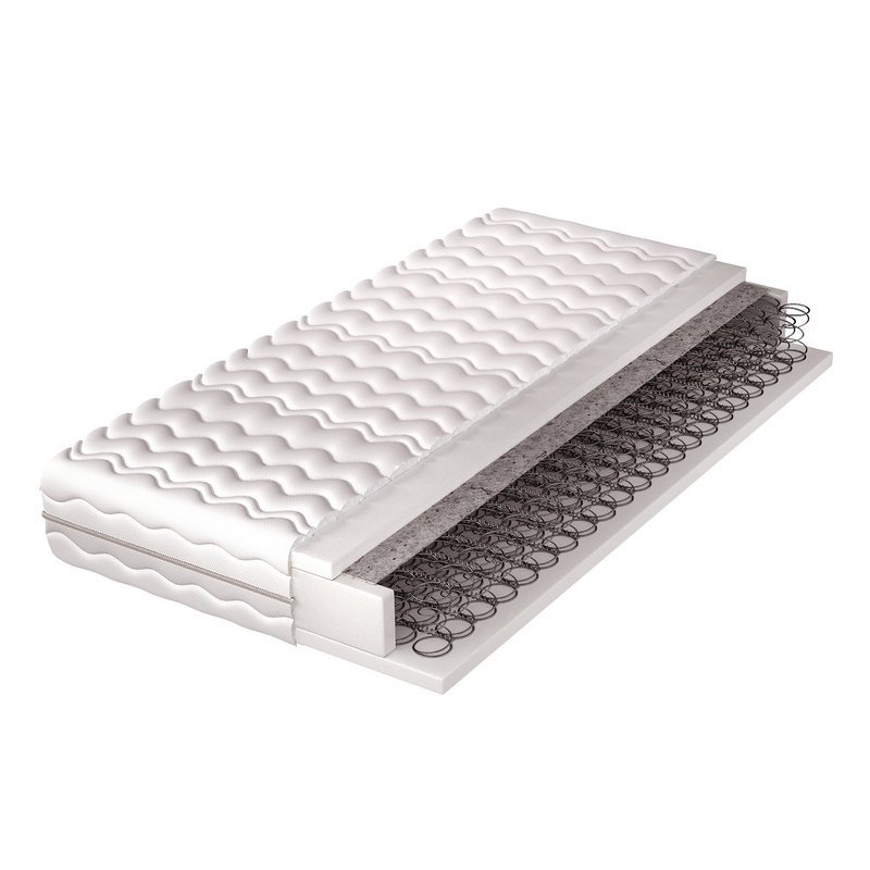 Materac sprężynowy bonellowo-piankowy 120x200 PONCHO