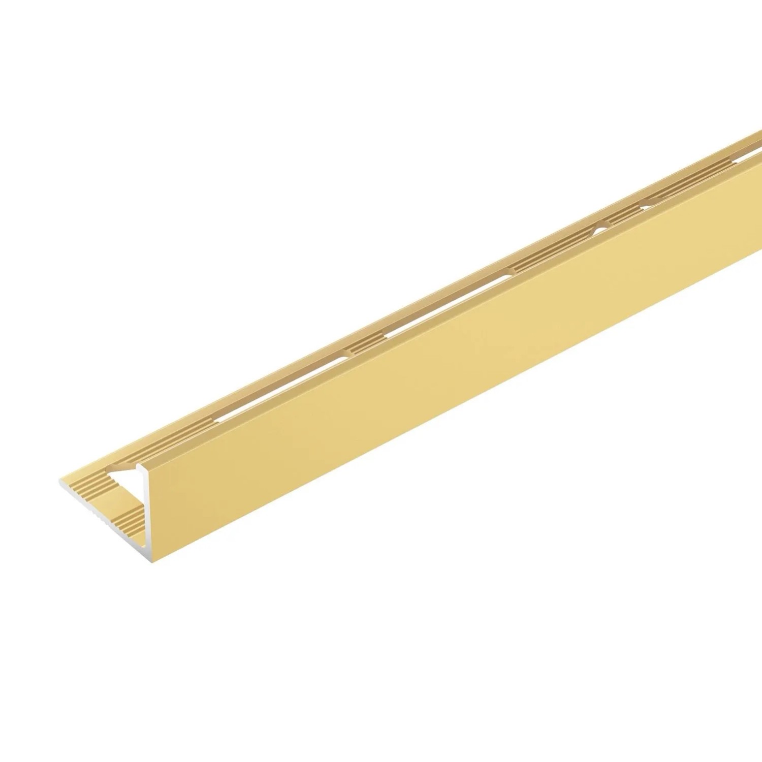 Cezar Profil aluminiowy do glazury Złoty 10x1x1000 mm