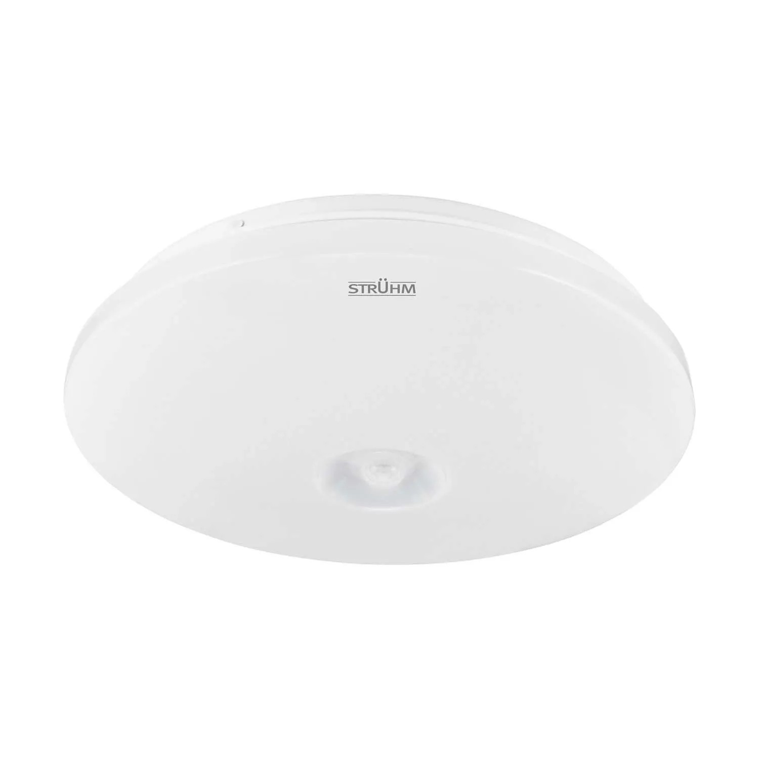 Struhm Plafon z czuj. ruchu WINYL LED PIR 12W 4000K 840lm śr. 25,5cm biały