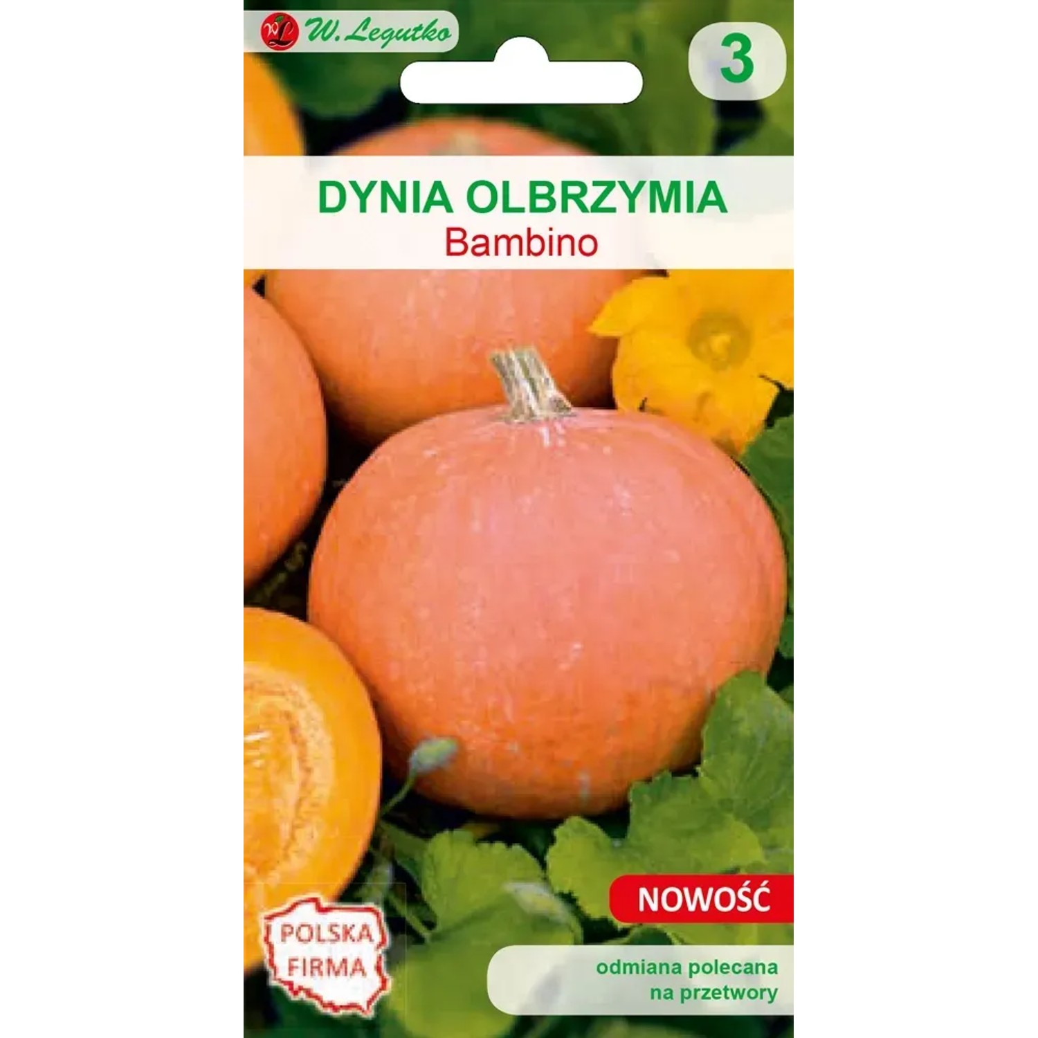 Dynia olbrzymia Bambino - 4 g