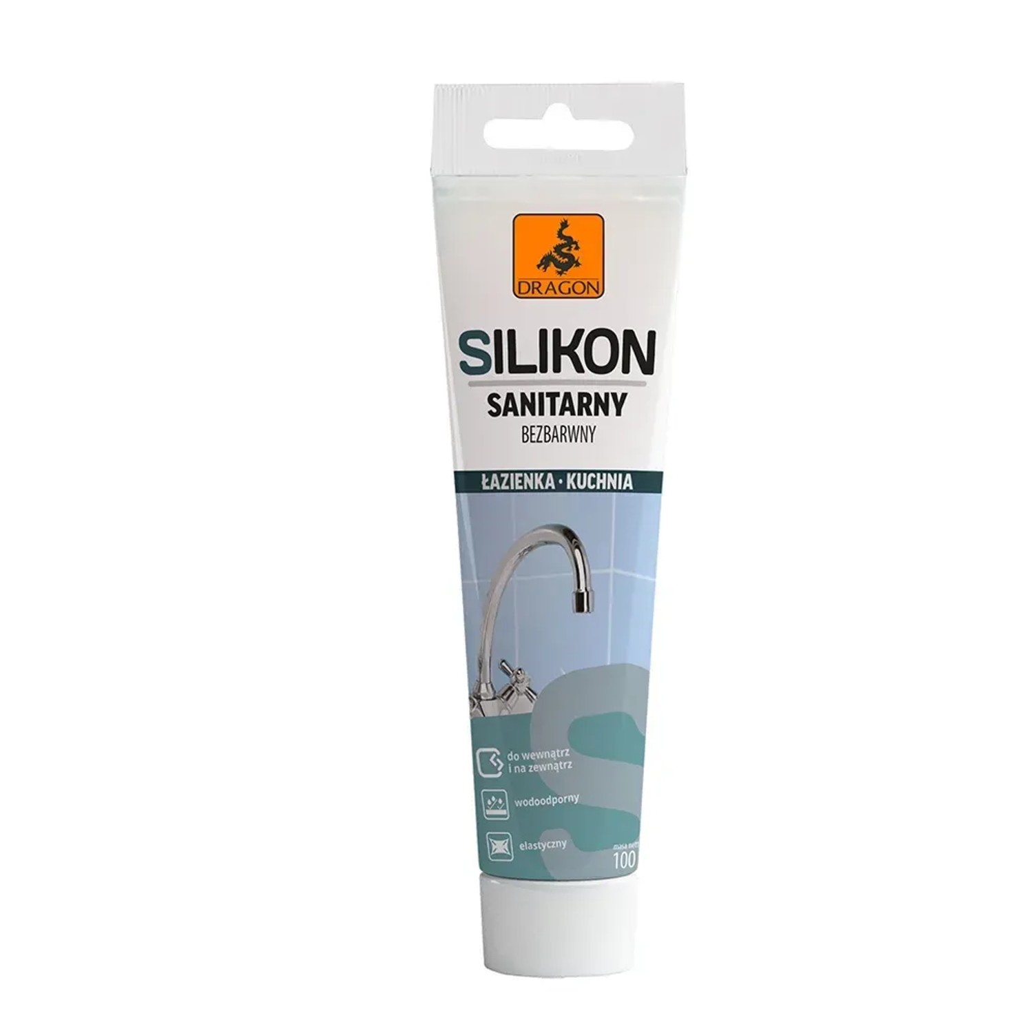 Dragon Poland Spółka z og Silikon sanitarny bezbarwny 100ml