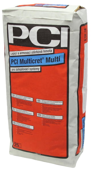 ZAPRAWA KLEJĄCO-SZPACHLOWA DO PRZYKLEJANIA PŁYT STYROPIANOWYCH PCI MULTICRET MULTI 25KG