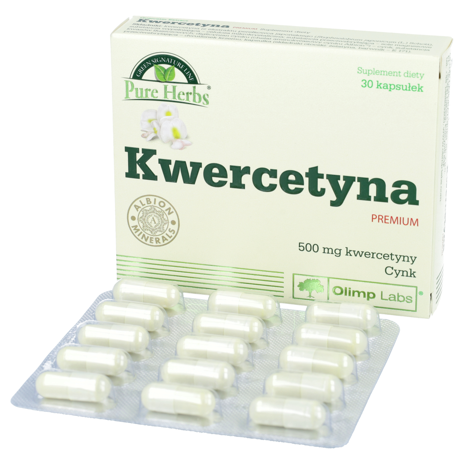 Olimp, kwercetyna premium, 30 kapsułek