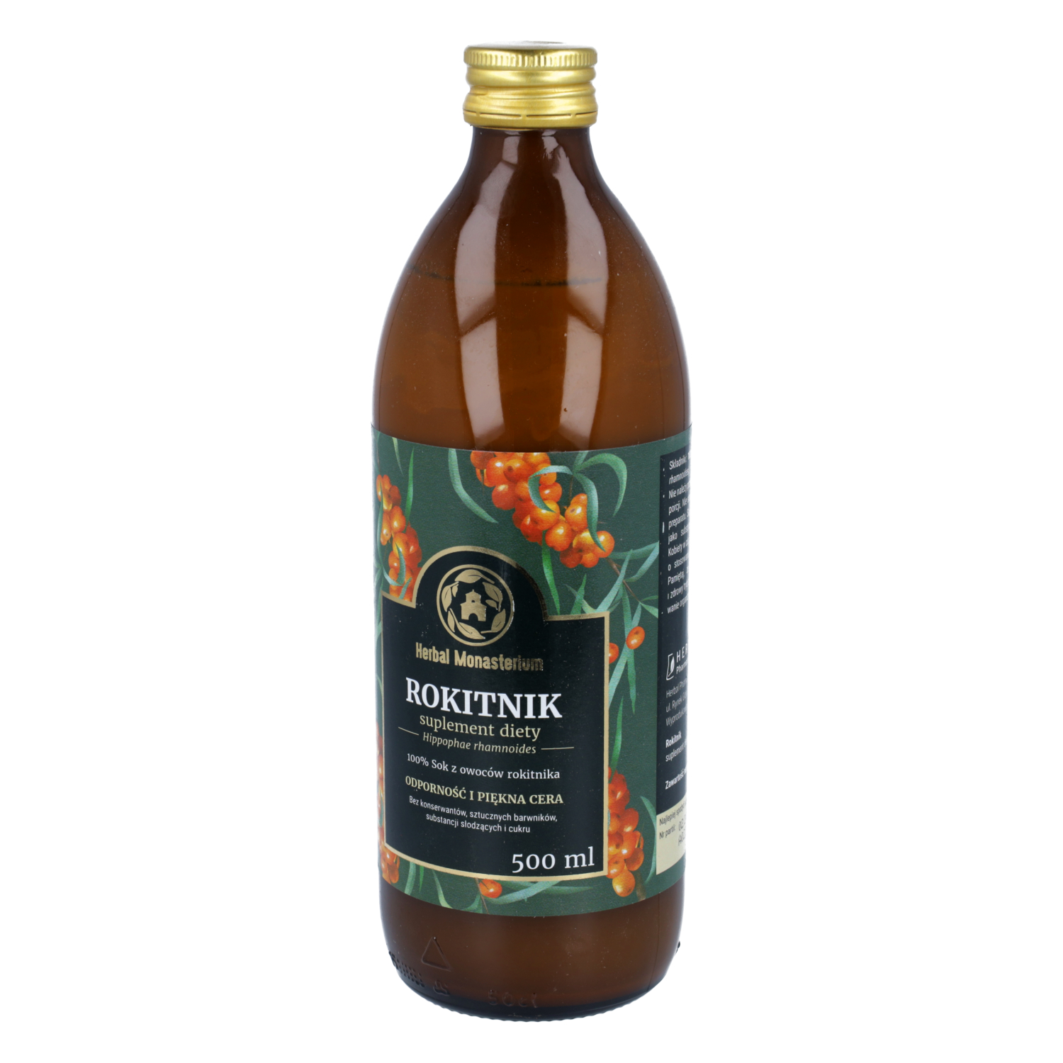 Herbal monasterium sok z rokitnika, 500 ml