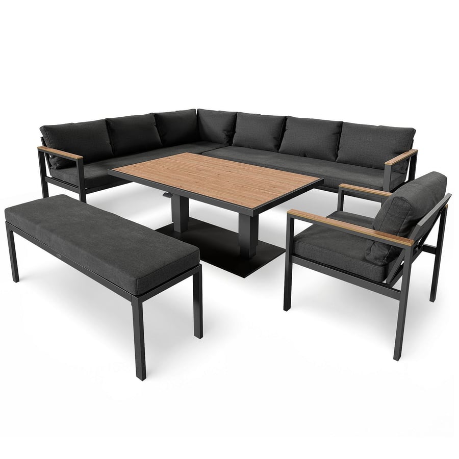 Gartenmöbel-Set Noli - anthrazit