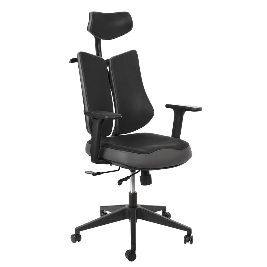 Ergonomické kreslo Loano – Čierne
