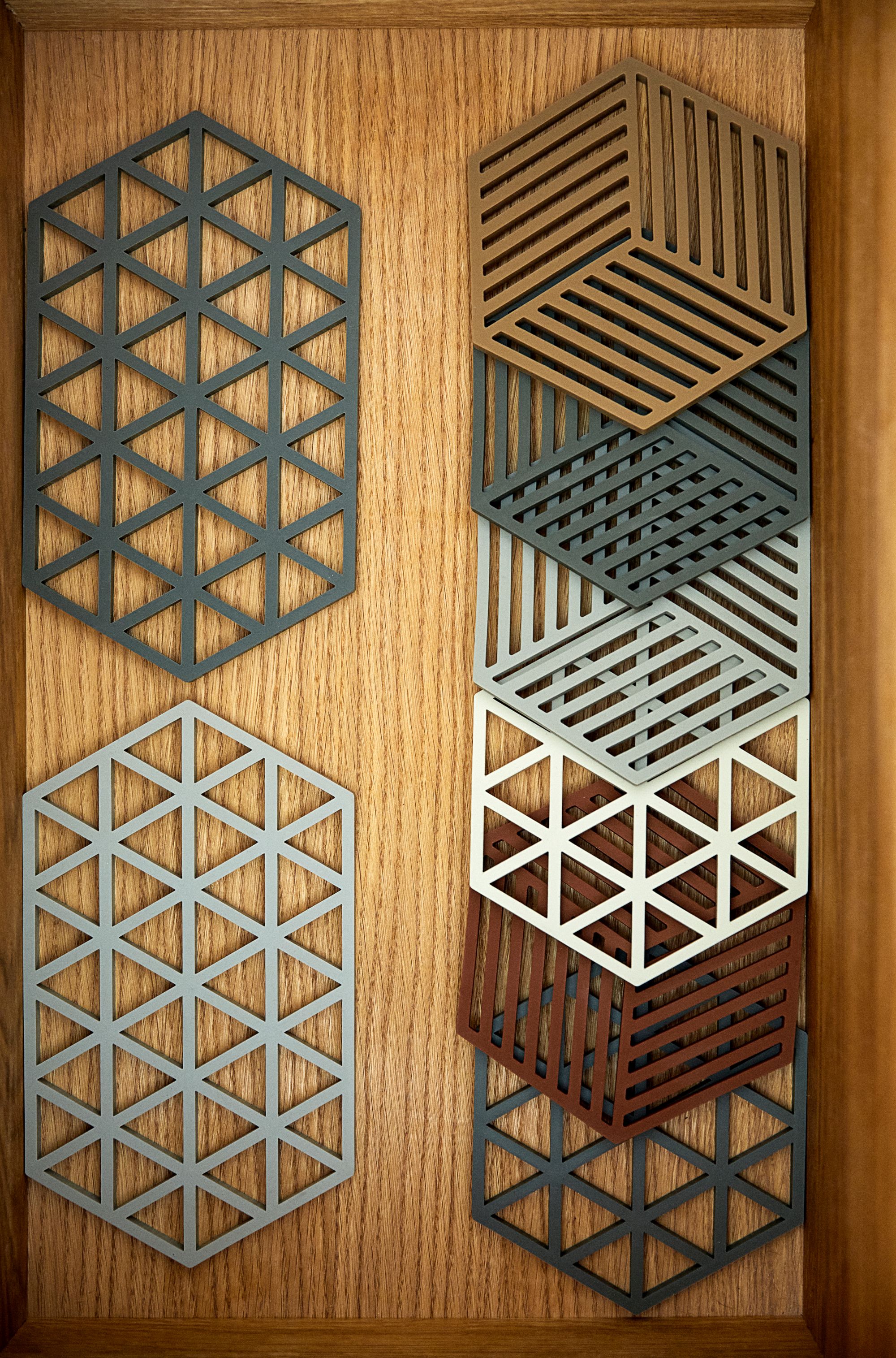 Zone Denmark Hexagon podstawka kuchenna terakota 24346