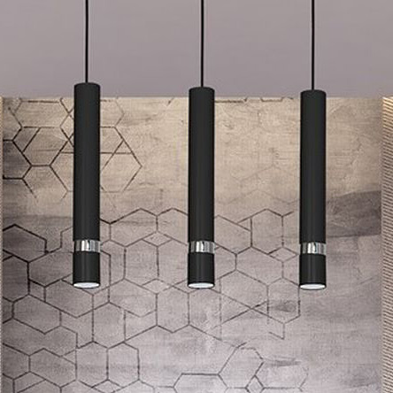 Milagro Joker lampa wisząca 3x8W czarna/chrom MLP1414 - Wysyłka w 24h