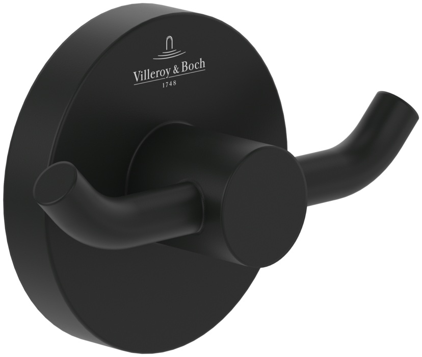 Villeroy & Boch Elements Tender wieszak na ręcznik czarny TVA151012000K5 - Wysyłka w 24h
