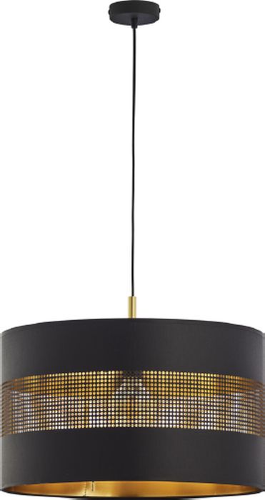 TK Lighting Tago Black lampa wisząca 1x25W czarna/złota 3211 - Wysyłka w 24h