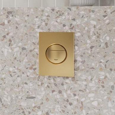Grohe Nova Cosmopolitan S przycisk spłukujący brushed cool sunrise 37601GN0