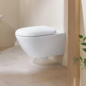 Villeroy & Boch Antao miska WC wisząca bez kołnierza biały mat 4674T0RW