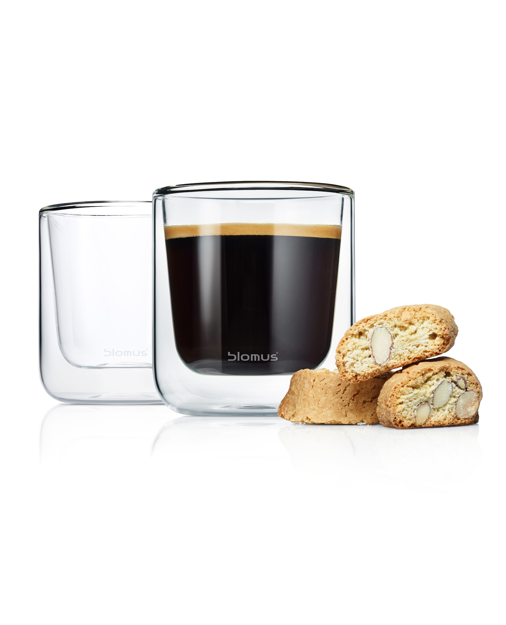 Blomus Nero szklanka 200 ml przezroczysta zestaw 2 szt B63653