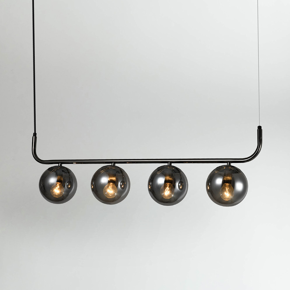Light Prestige Alisa lampa wisząca 4x40 W grafitowa LP-005/4Lgrafit
