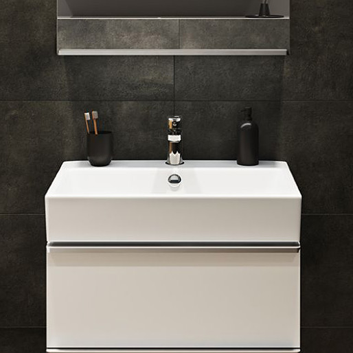 Cersanit Virgo umywalka 81x46,5 cm prostokątna meblowa biała K118-002 - Wysyłka w 24h