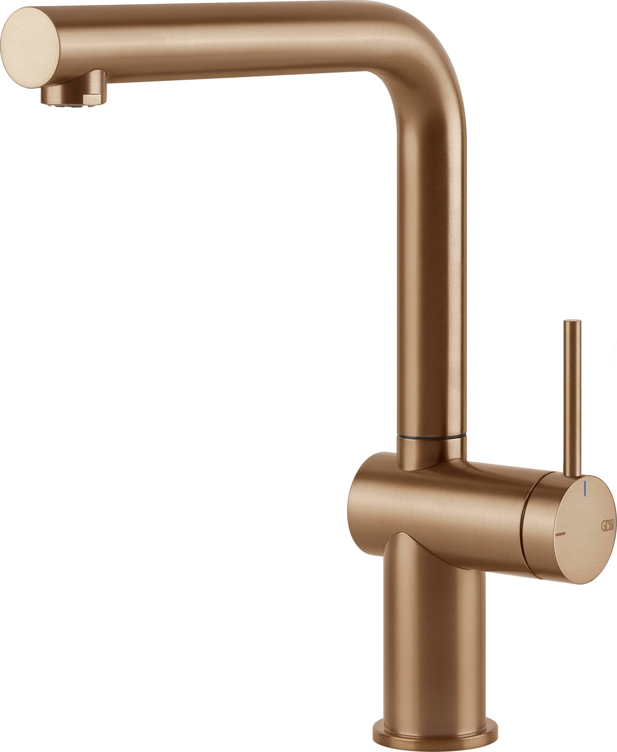 Gessi Inedito bateria kuchenna stojąca brązowa 60431.726