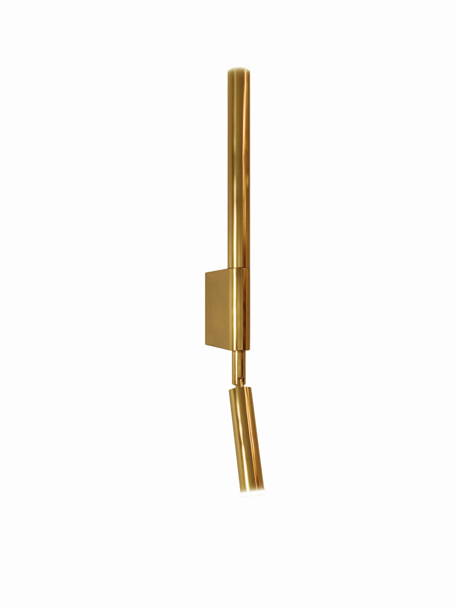 MaxLight Organic kinkiet 2x1 W złoty W0340 - Wysyłka w 24h