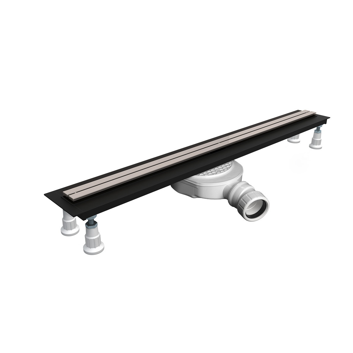 Oltens Langan Slim odpływ prysznicowy liniowy 90 cm nikiel połysk/szczotkowany 30012910 - Wysyłka w 24h