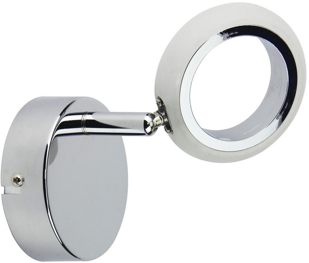 Candellux Aurelion kinkiet 1x4W LED chrom 91-65247