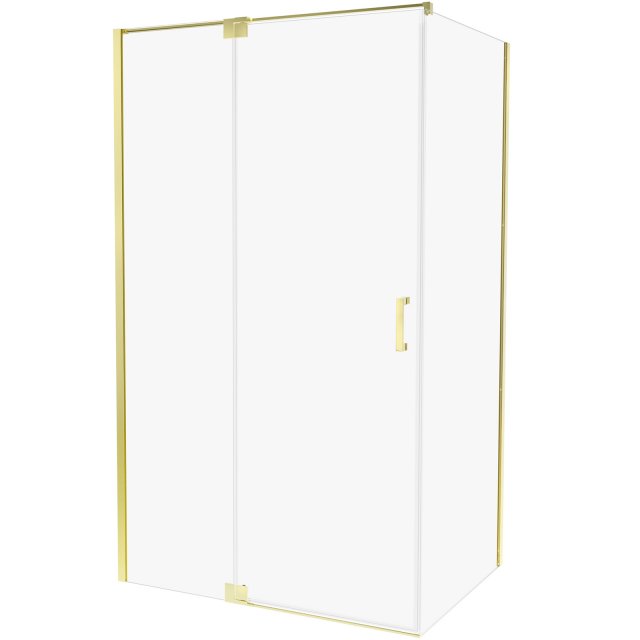 Kabina prysznicowa prostokątna ALLURIA 1D GOLD SHINE 80x90x200 TER-01