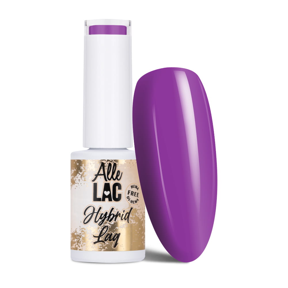Lakier hybrydowy LED/UV Gel Polish nasycona pigmentacja AlleLac Limited Edition Nr 215 HEMA/Di-HEMA Free 5g