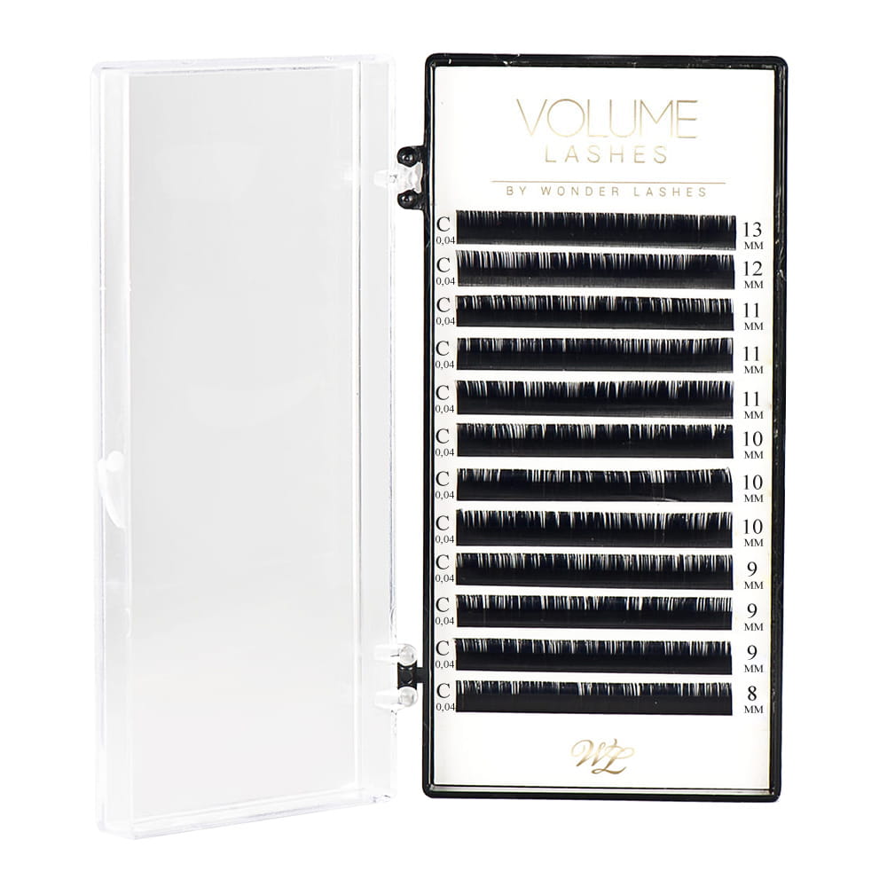 Rzęsy volume c 0,04 mix Wonder lashes 8-13mm