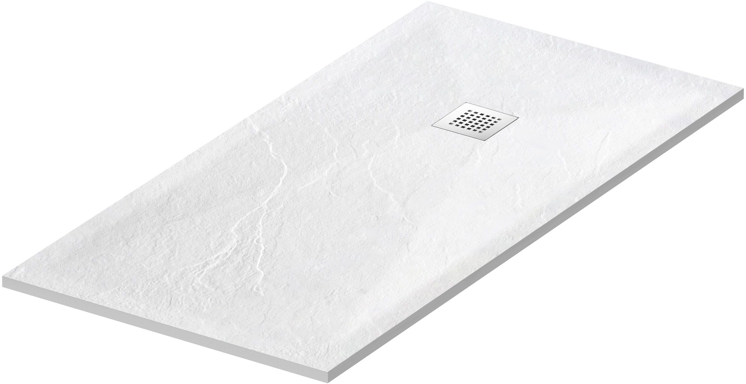 Darmowa Dostawa - Brodzik prostokątny 140x90 cm biały Balneo Stone Tray STFWH9014025