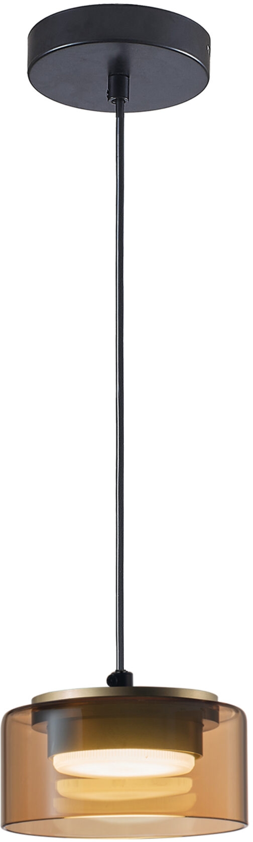 Darmowa Dostawa - Lampa wisząca 1x10 W czarna Goldlux Ofelia 331274