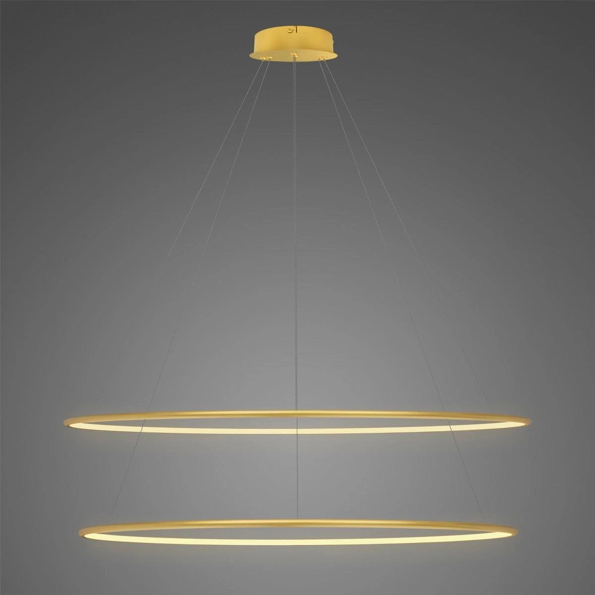 Darmowa Dostawa - Lampa wisząca 2x W złota Altavola Design Ledowe Okręgi LA074P120in3kgoldDali