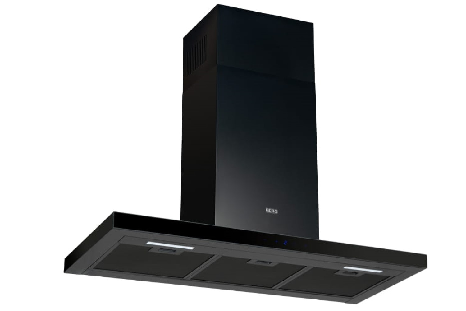 Darmowa Dostawa - Okap przyścienny Berg T-Line Black TLINEBLACK90