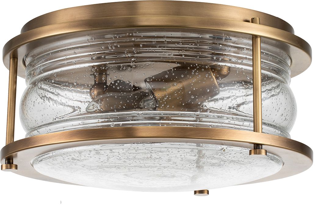 Darmowa Dostawa - Plafon 2x60 W mosiądz Quintiesse Ashland Bay QNASHLANDBAYFNBRBATH