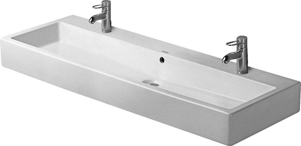 Darmowa Dostawa - Umywalka 120x47 cm prostokątna meblowa biała Duravit Vero 0454120024
