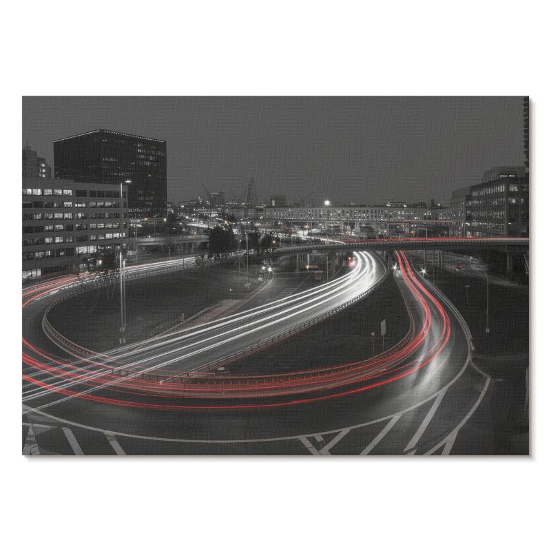Nowoczesny Plakat na Płótnie Tulup 42x29,7 cm (A3) Miejski ruch Do biura, salonu, sypialni 1 szt.